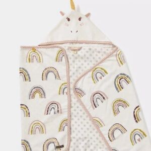 NWT MATILDA JANE GIRLS Sparkleberry Hooded Unicorn Towel New with Tags